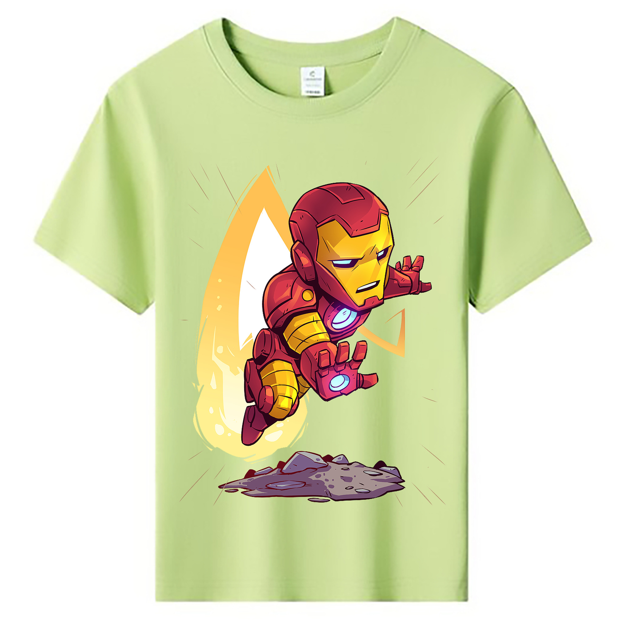 （画像用） アベンジャーズ The Avengers 綿100％キッズTシャツ（フロントプリント）